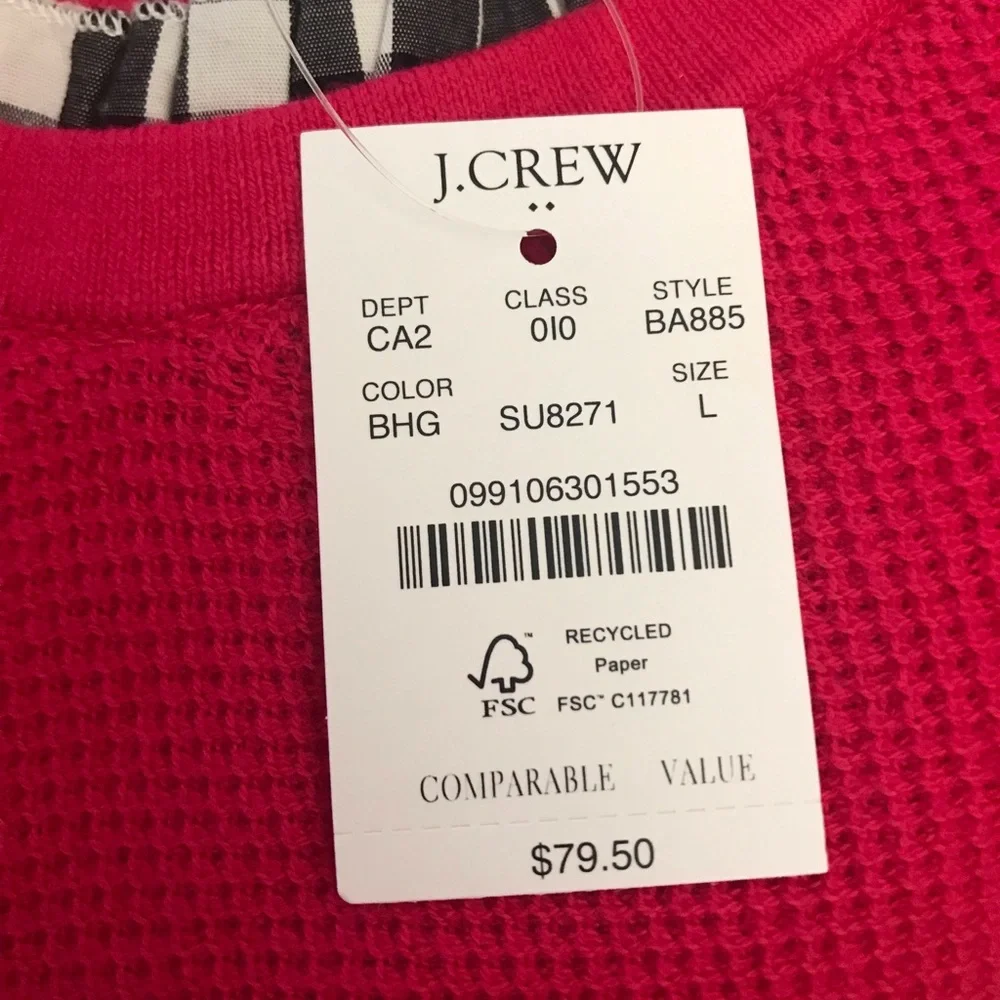 Textured Ruffle-Trim Sweater - Picture 7 of 8